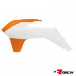 Rtech, Ilmanohjaimet, valkoinen oranssi, KTM 14-16 450 EXC-F, 13-15 450 SX-F, 14