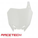 Rtech, Numerokilpi, valkoinen, Suzuki 08-17 RM-Z450, 10-17 RM-Z250