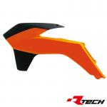 Rtech, Ilmanohjaimet, oranssi musta, KTM 14-16 450 EXC-F, 13-15 450 SX-F, 14-16